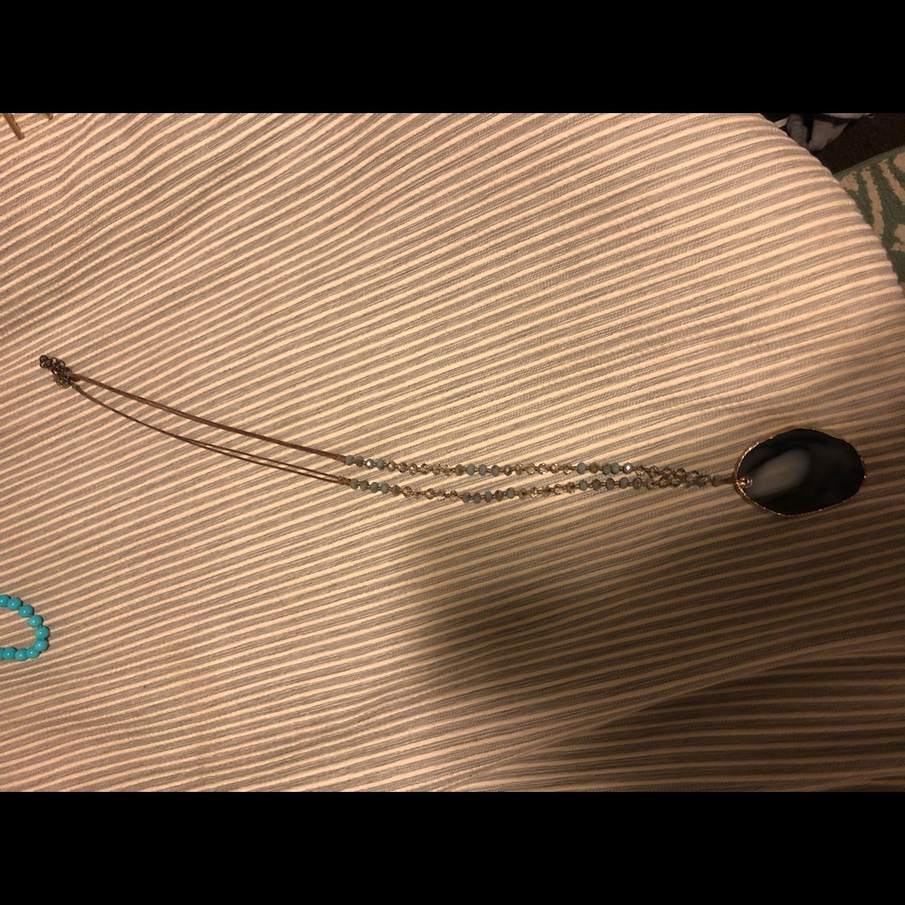 Gemstone necklace